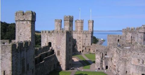 Caernarfon Castle - Caernarfon, Wales